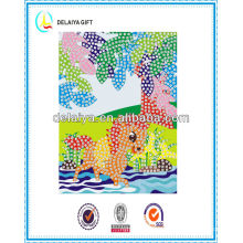 Interesting DIY Mosaic art /mosaic sticker/educational toys for children